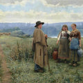 High quality wall art fine art oil painitng handpainted on canvas" An idle moment " stunningoilpainting.com