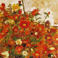 High quality wall art fine art oil painitng handpainted on canvas"Field of Flowers" stunningoilpainting.com