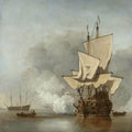 High quality wall art fine art oil painitng handpainted on canvas" naval battle" stunningoilpainting.com