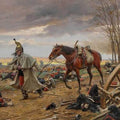 High quality wall art fine art oil painitng handpainted on canvas"After the war (Waterloo)" stunningoilpainting.com