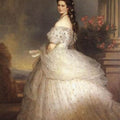 High quality wall art fine art oil painitng handpainted on canvas" Elizabeth, Empress of Austria" stunningoilpainting.com
