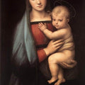 High quality wall art fine art oil painitng handpainted on canvas"Madonna with child" stunningoilpainting.com
