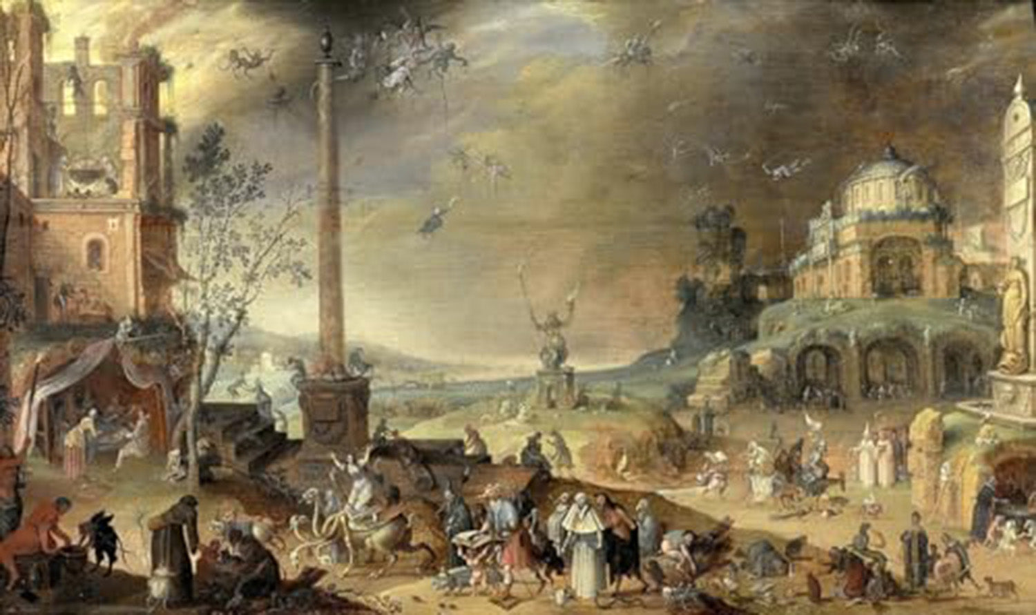 High quality wall art fine art oil painitng handpainted on canvas" Witches' Sabbath" stunningoilpainting.com