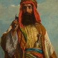 High quality wall art fine art oil painitng handpainted on canvas"chief of a tribe" stunningoilpainting.com