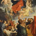 High quality wall art fine art oil painitng handpainted on canvas" Assumption of Mary " stunningoilpainting.com