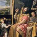 High quality wall art fine art oil painitng handpainted on canvas King David" stunningoilpainting.com