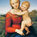 High quality wall art fine art oil painitng handpainted on canvas" madonna with child" stunningoilpainting.com
