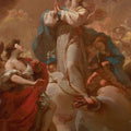 High quality wall art fine art oil painitng handpainted on canvas"The Immaculate conception" stunningoilpainting.com