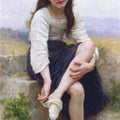 High quality wall art fine art oil painitng handpainted on canvas" Before The Bath" stunningoilpainting.com