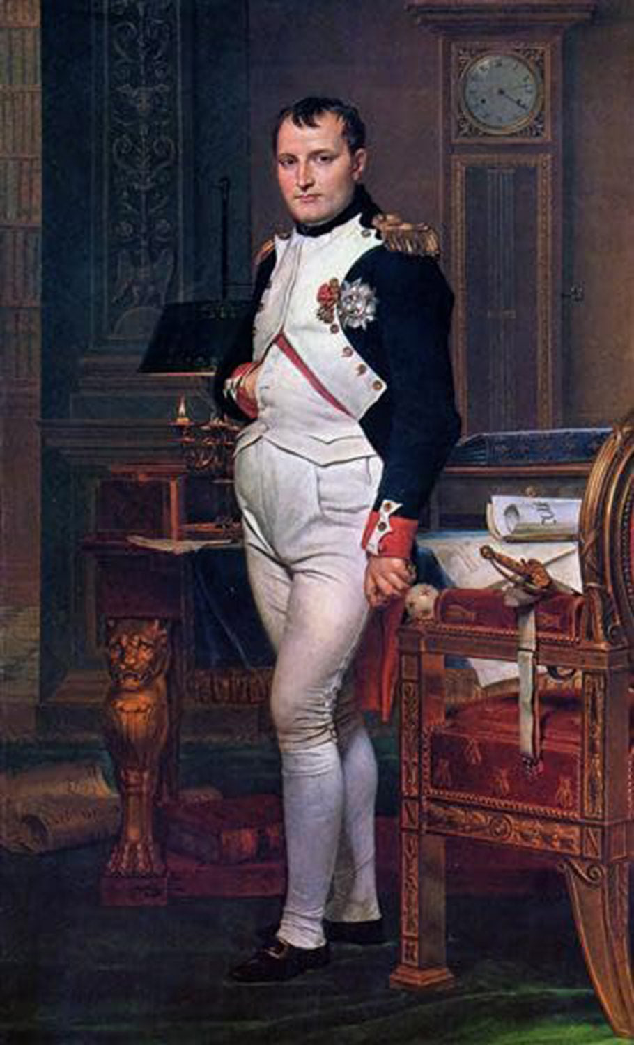 High quality wall art fine art oil painitng handpainted on canvas"Napoleon Bonaparte" stunningoilpainting.com
