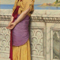 High quality wall art fine art oil painitng handpainted on canvas"a young woman" stunningoilpainting.com