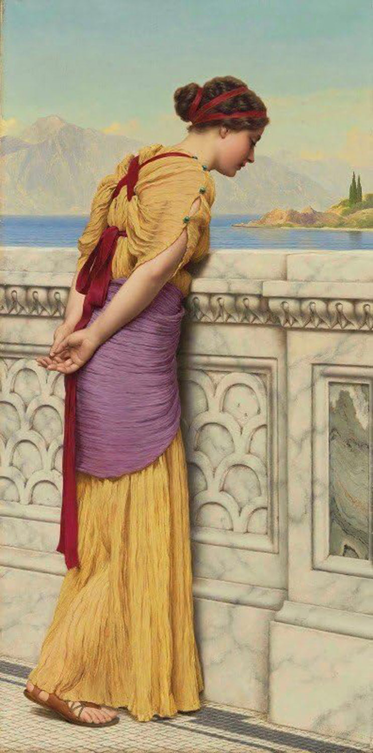 High quality wall art fine art oil painitng handpainted on canvas"a young woman" stunningoilpainting.com