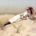 High quality wall art fine art oil painitng handpainted on canvas "Sunshine" stunningoilpainting.com