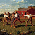 High quality wall art fine art oil painitng handpainted on canvas " Snap the Whip" stunningoilpainting.com