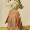 High quality wall art fine art oil painitng handpainted on canvas "dancing" stunningoilpainting.com