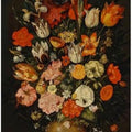 High quality wall art fine art oil painitng handpainted on canvas " A vase of flowers" stunningoilpainting.com