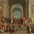 High quality wall art fine art oil painitng handpainted on canvas " The School of Athens" stunningoilpainting.com