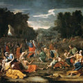 High quality wall art fine art oil painitng handpainted on canvas"Gathering " stunningoilpainting.com