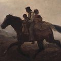High quality wall art fine art oil painitng handpainted on canvas" The Fugitive Slaves" stunningoilpainting.com