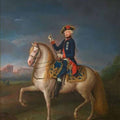 High quality wall art fine art oil painitng handpainted on canvas"the King riding on a horse" stunningoilpainting.com