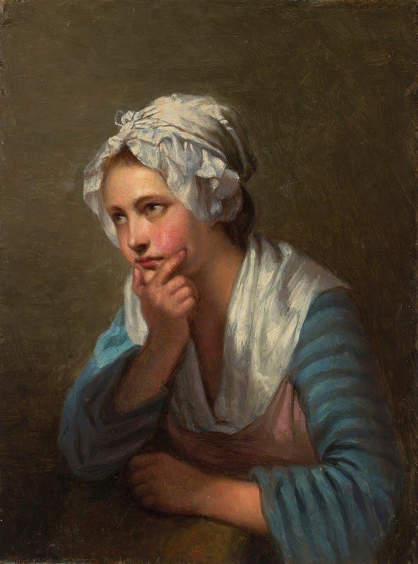 High quality wall art fine art oil painitng handpainted on canvas"Italian girl" stunningoilpainting.com