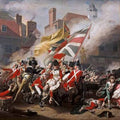 High quality wall art fine art oil painitng handpainted on canvas"The Death of Major Peirson, 6 January 1781 " stunningoilpainting.com