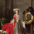 High quality wall art fine art oil painitng handpainted on canvas"mrs adelaide" stunningoilpainting.com
