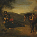 High quality wall art oil painitng handpainted on canvas " A wounded general " stunningoilpainting.com