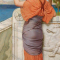 High quality wall art oil painitng handpainted on canvas" On The Balcony " stunningoilpainting.com