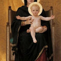 High quality wall art oil painitng handpainted on canvas" Maria and a baby" stunningoilpainting.com