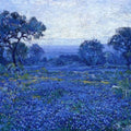 High quality wall art oil painitng handpainted on canvas"Bluebonnet Scene" stunningoilpainting.com