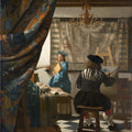 High quality wall art oil painitng handpainted on canvas"The Art of Painting " stunningoilpainting.com