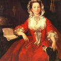 High quality wall art oil painitng handpainted on canvas" Miss Mary Edwards with a dog" stunningoilpainting.com