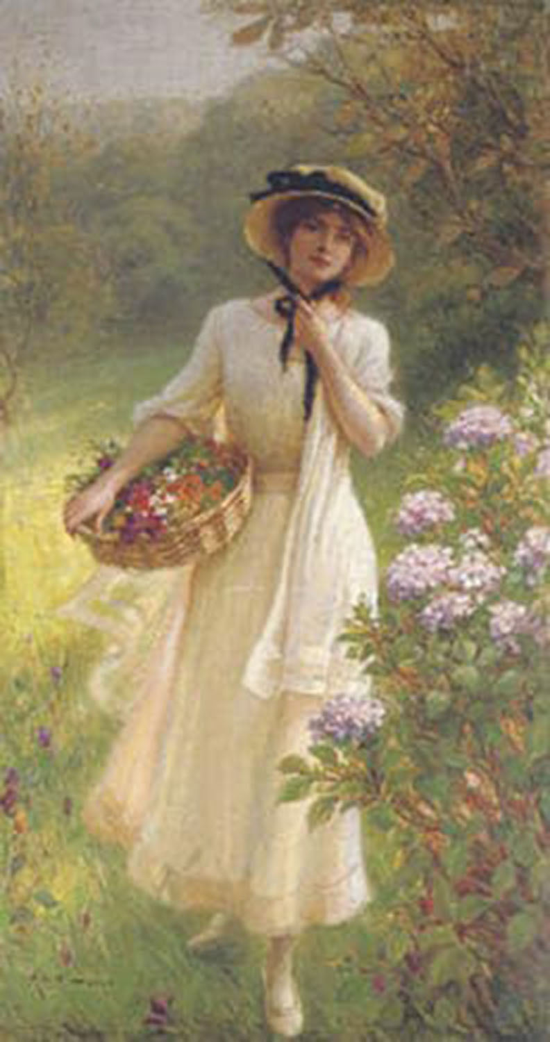 High quality wall art oil painitng handpainted on canvas"In the spring" stunningoilpainting.com