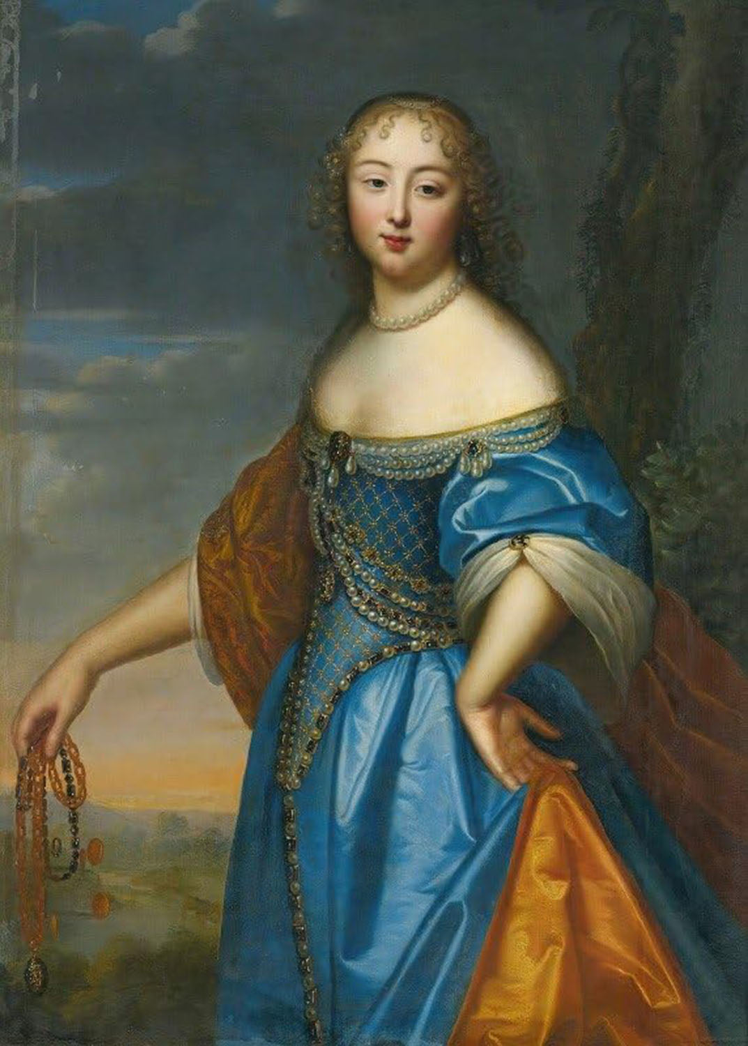 High quality wall art oil painitng handpainted on canvas"Portrait Of A Lady" stunningoilpainting.com