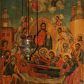 High quality wall art oil painitng handpainted on canvas"Dormition of the Theotokos Icon from Kostenets church " stunningoilpainting.com