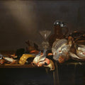 High quality wall art oil painitng handpainted on canvas"Still life with game birds" stunningoilpainting.com