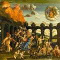 High quality wall art oil painitng handpainted on canvas" Pallas Expelling the Vices from the Garden of Virtue " stunningoilpainting.com