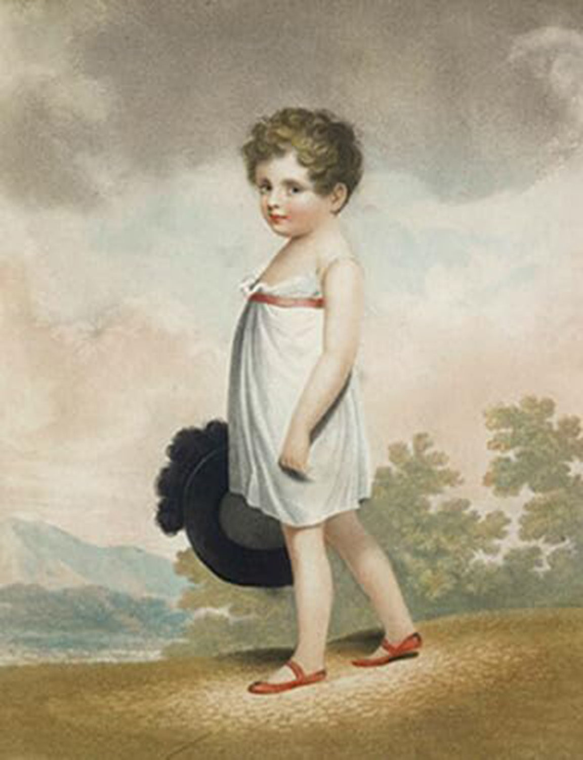 High quality wall art oil painitng handpainted on canvas"a child" stunningoilpainting.com