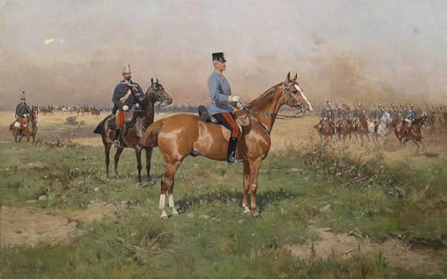 High quality wall art oil painitng handpainted on canvas" military exercise" stunningoilpainting.com