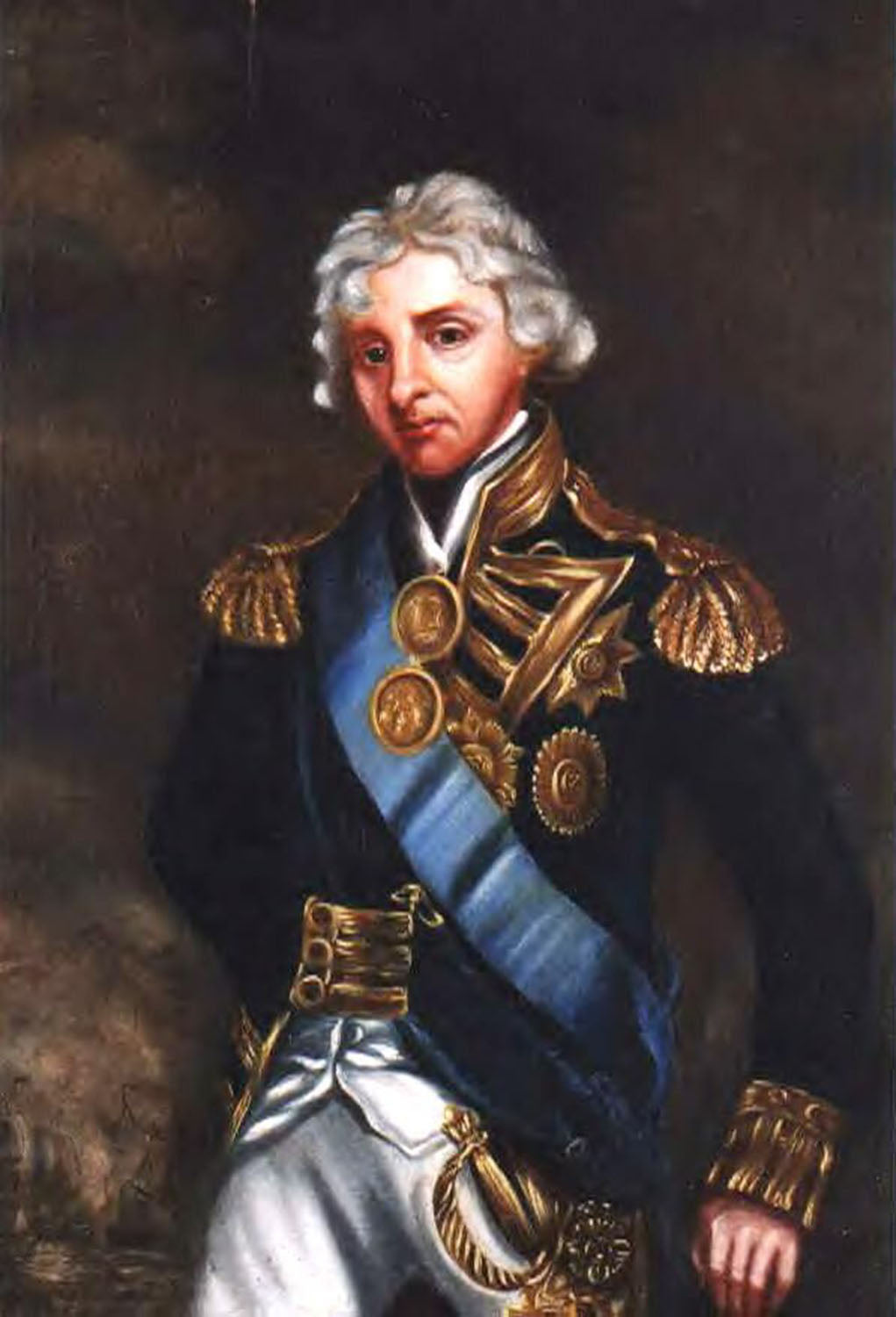 High quality wall art oil painitng handpainted on canvas" Horatio Lord Nelson" stunningoilpainting.com