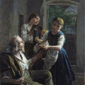 High quality wall art oil painitng handpainted on canvas"Beggar" stunningoilpainting.com