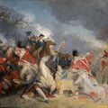 High quality wall art oil painitng handpainted on canvas" the Battle of Princeton " stunningoilpainting.com