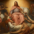 High quality wall art oil painitng handpainted on canvas" Christus Consolator" stunningoilpainting.com