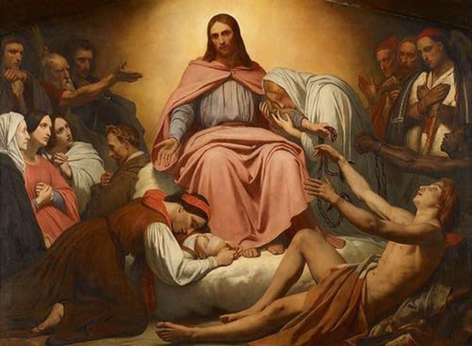 High quality wall art oil painitng handpainted on canvas" Christus Consolator" stunningoilpainting.com