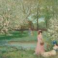 High quality wall art oil painitng handpainted on canvas"Spring" stunningoilpainting.com
