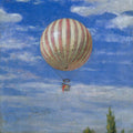 High quality wall art oil painitng handpainted on canvas" The Balloon " stunningoilpainting.com