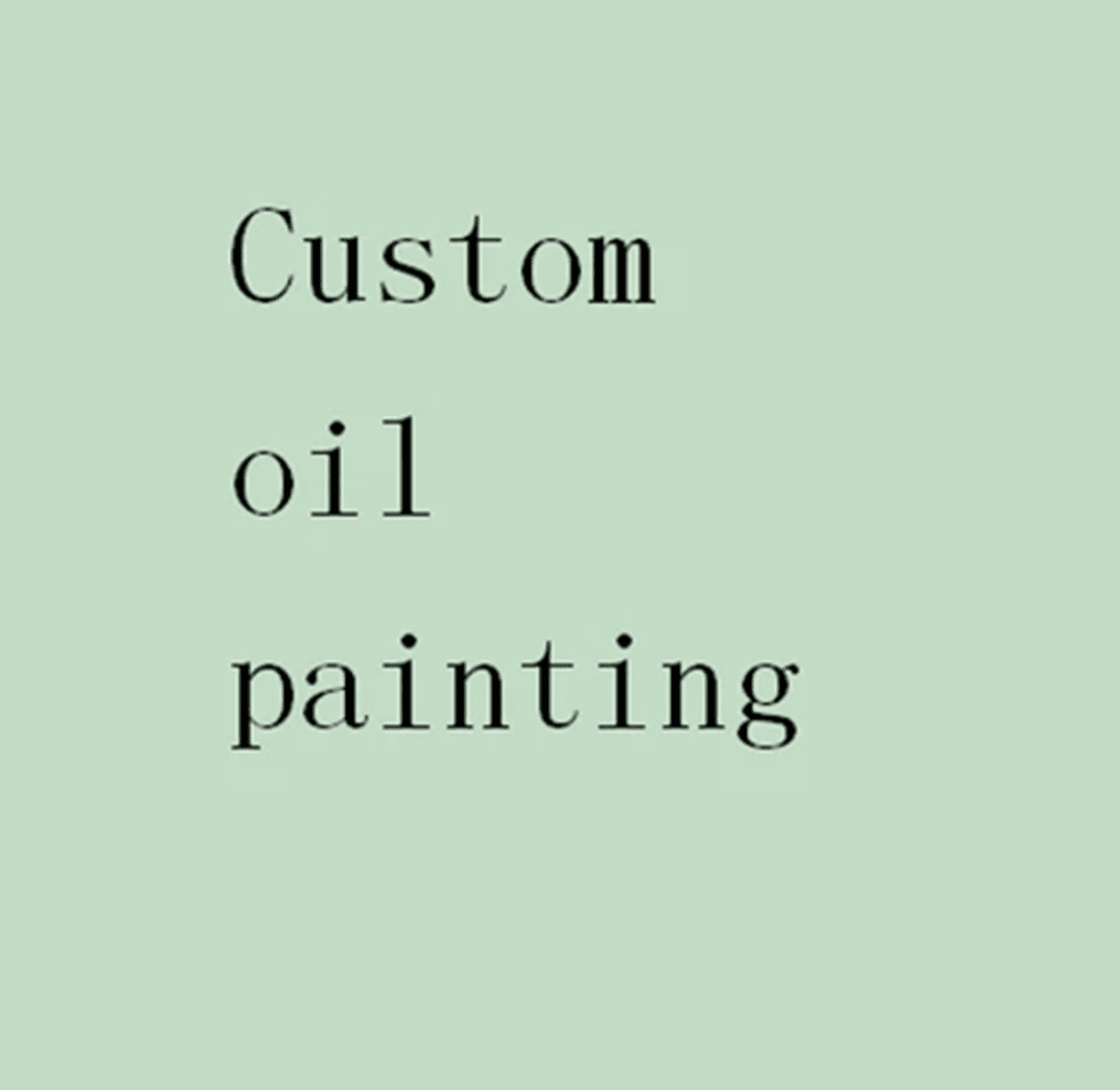 High quality custom oil painitng handpainted on canvas according your own picture stunningoilpainting.com