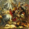 High quality wall art oil painitng handpainted on canvas "in the battle" stunningoilpainting.com