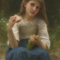 High quality wall art oil painitng handpainted on canvas "a girl has grapes in her hand" stunningoilpainting.com